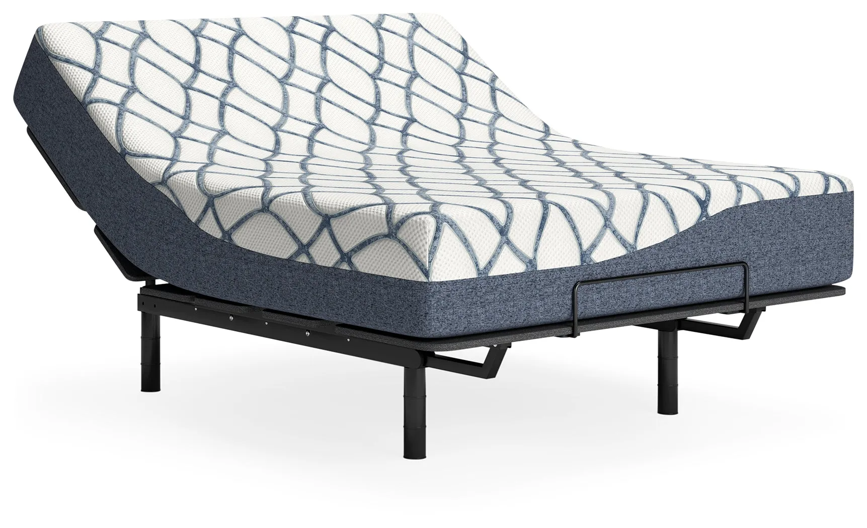 12 Inch Chime Elite 2.0 White/Blue Queen Mattress