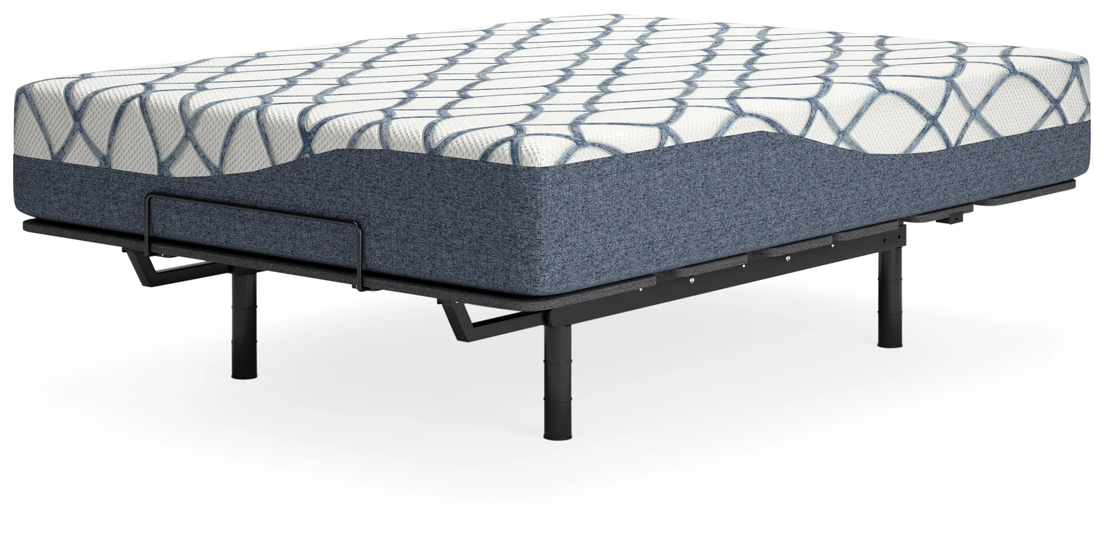 12 Inch Chime Elite 2.0 White/Blue Queen Mattress