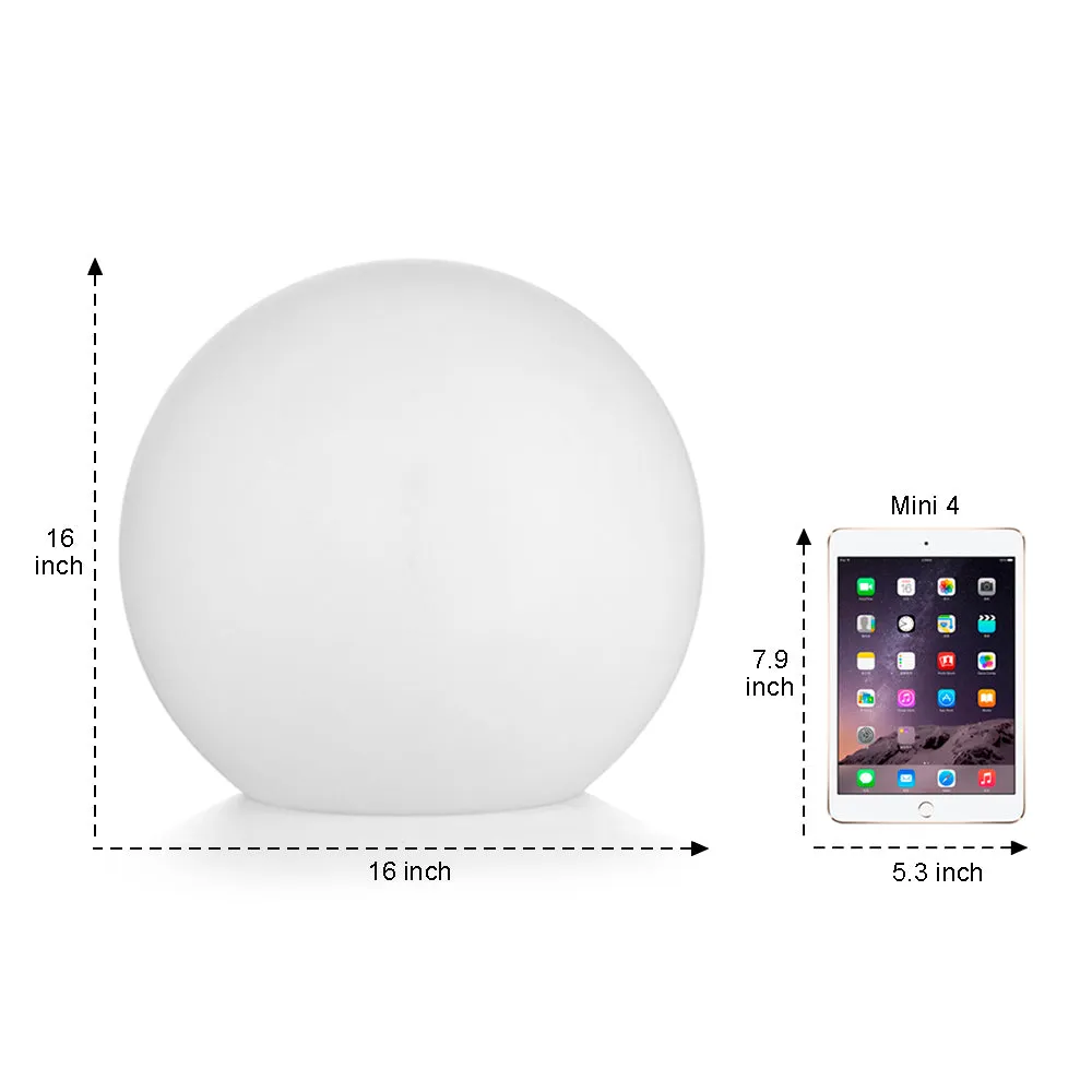 16-inch LED Ball Light