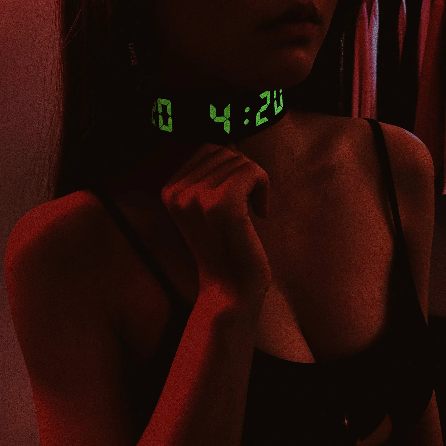 4:20 GLOW IN THE DARK CHOKER - MJN