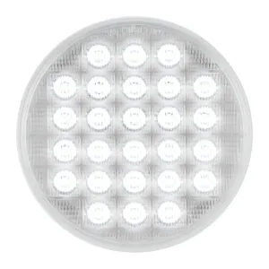 4" NON-SEQUENTIAL WHITE/CLEAR 26 LED SEALED LIGHT