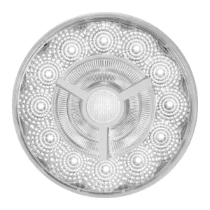 4" PRIME SPYDER WHITE/CLEAR 17 LED SEALED LIGHT