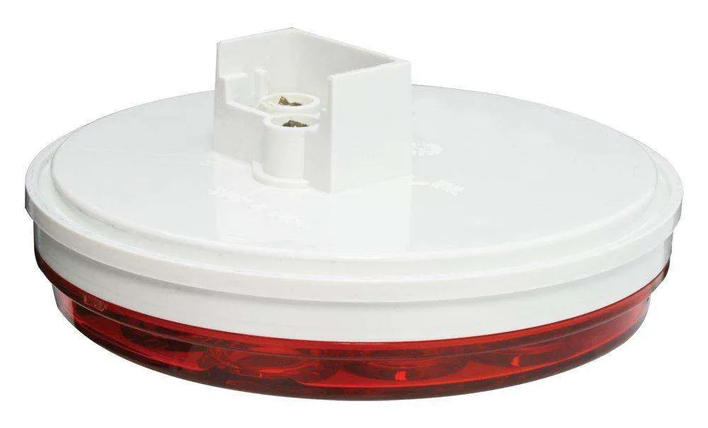 4" Round Stop Turn Tail 18 LED Sealed Light Red | HDV4002R