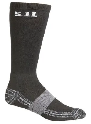 5-11  Tacticle 9"" Men Tactical Sock Black 59224-019