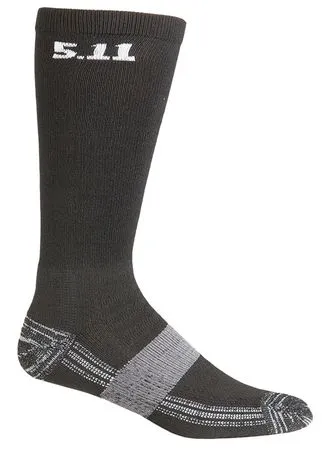 5-11  Tacticle 9"" Men Tactical Sock Black 59224-019