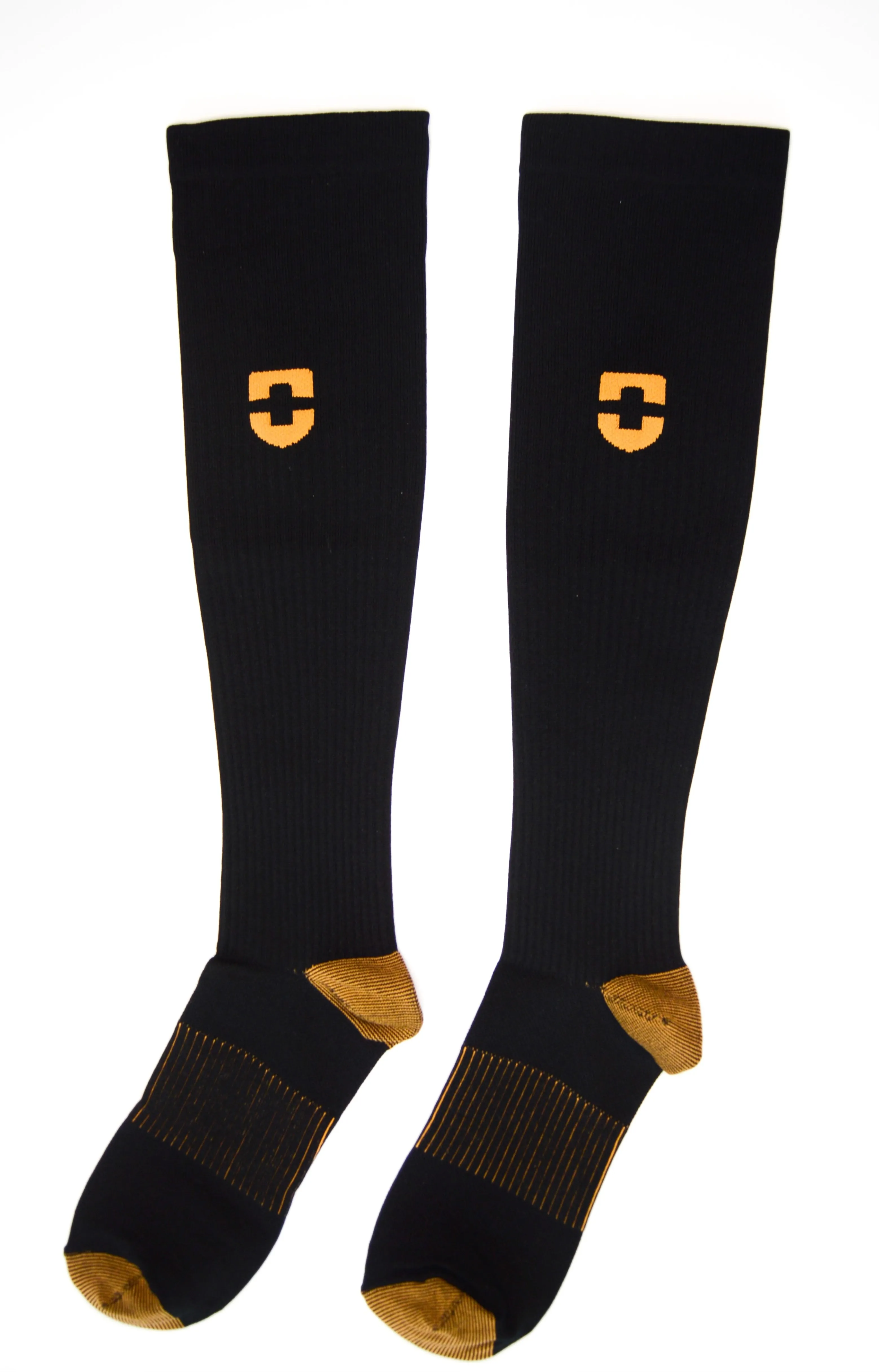 5-Pack Long Copper Compression Socks