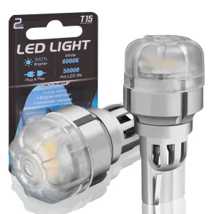 921 912 W16W 906 T15 Reverse Backup Light  LED Bulbs - White