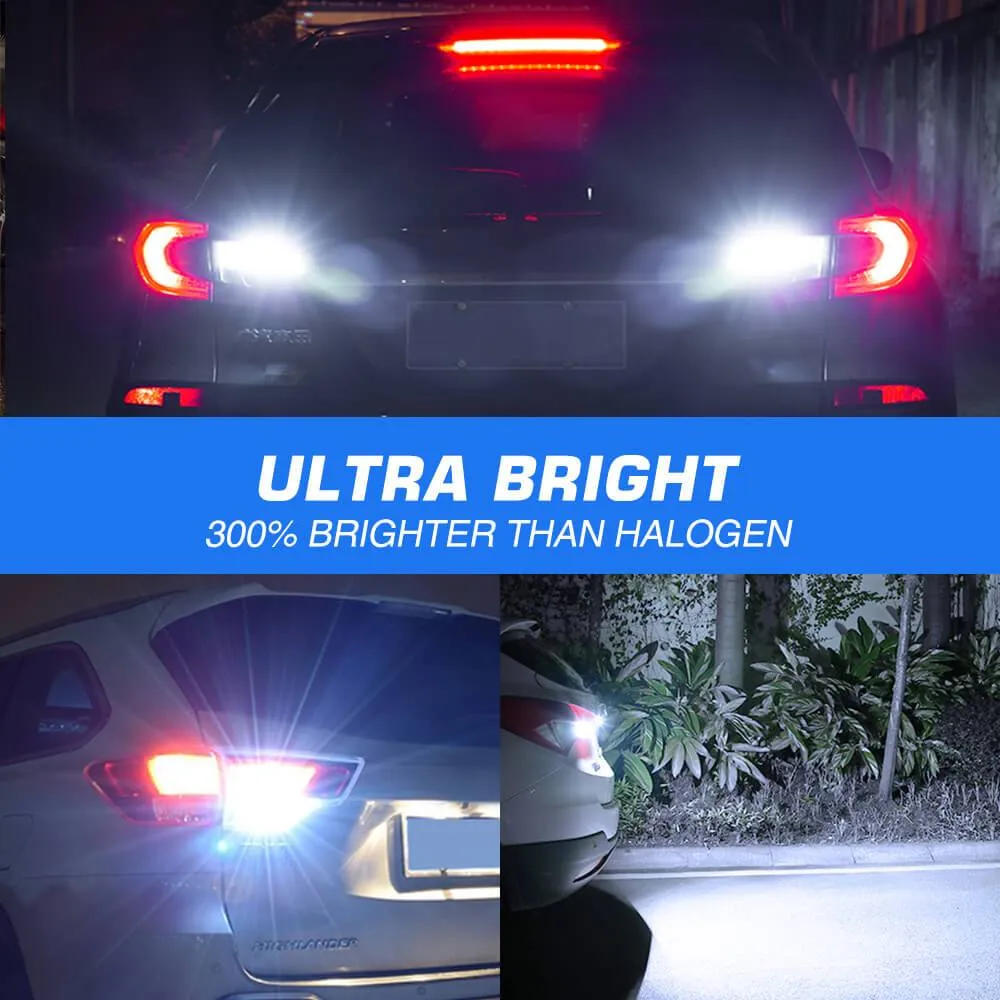 921 912 W16W 906 T15 Reverse Backup Light  LED Bulbs - White