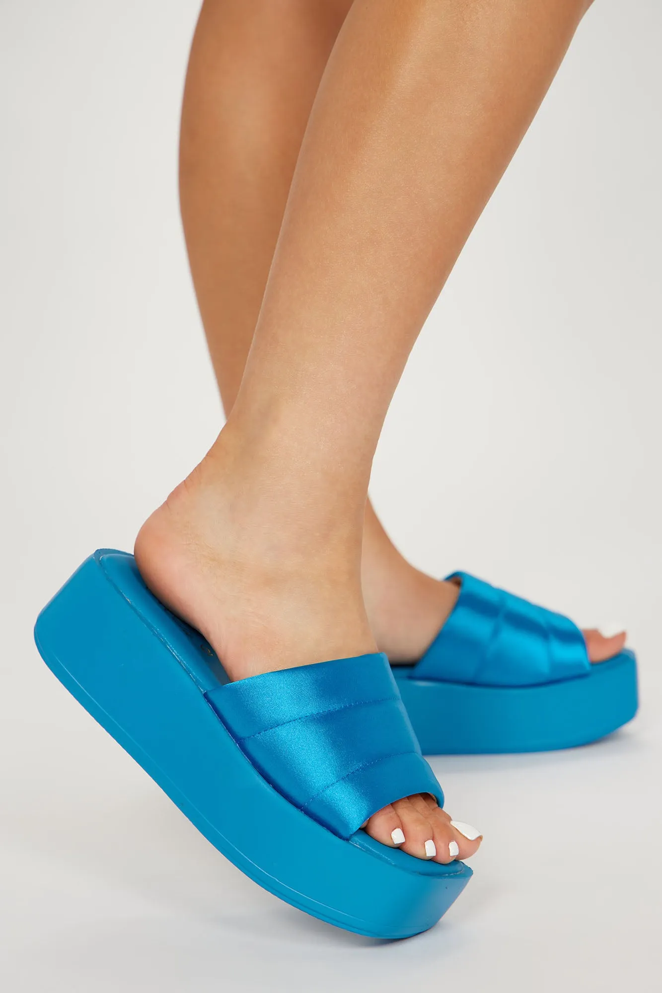 Back For Good Wedges - Turquoise