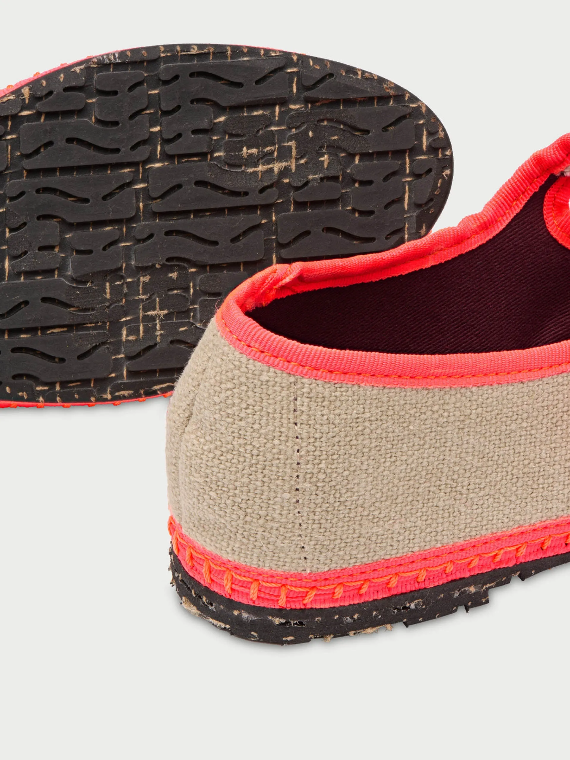 Beige Mara Mary Jane flats