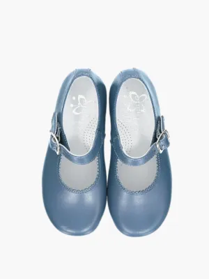 Blue Mary Jane girl shoes