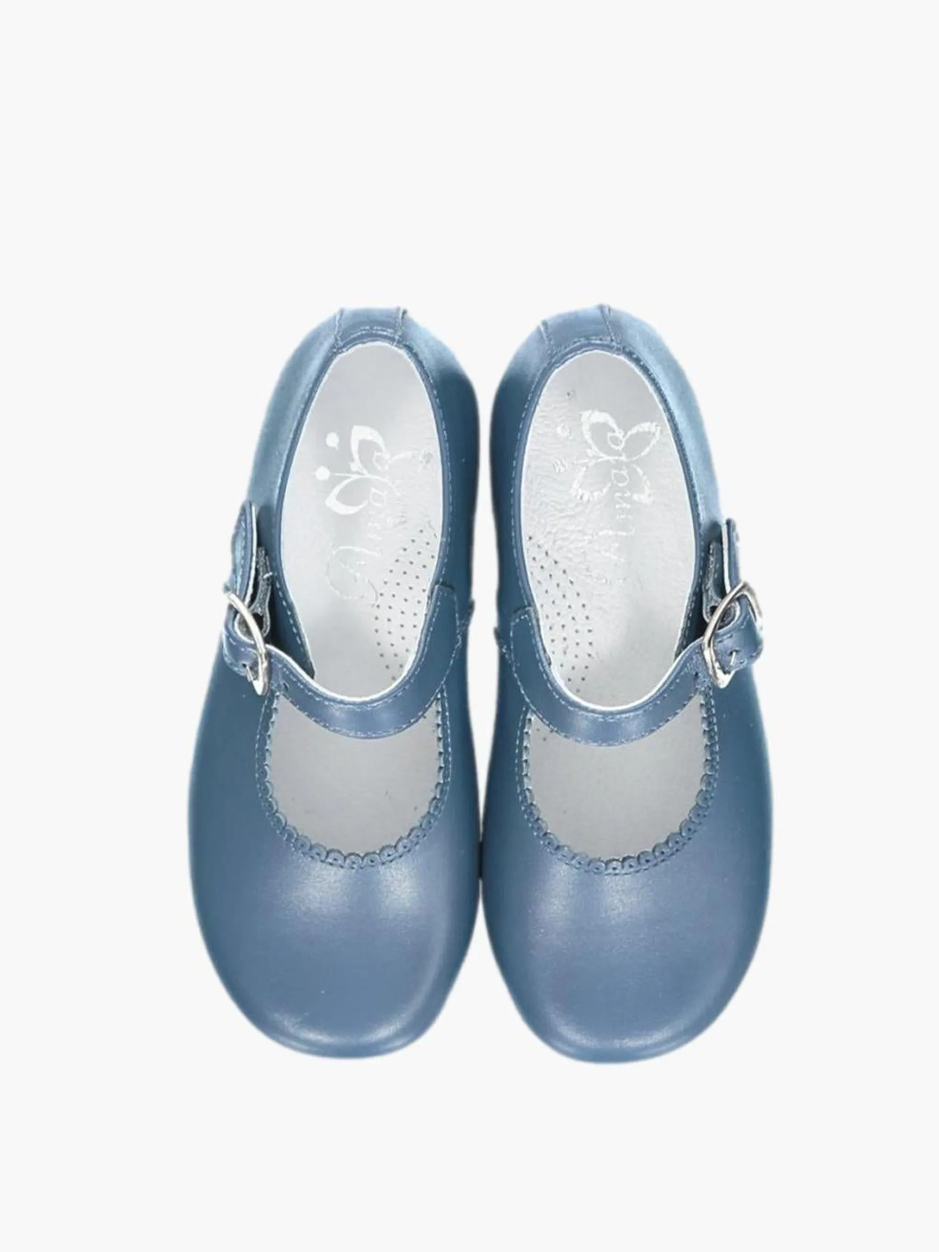 Blue Mary Jane girl shoes