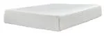 Chime 12 Inch Memory Foam White Full Mattress in a Box