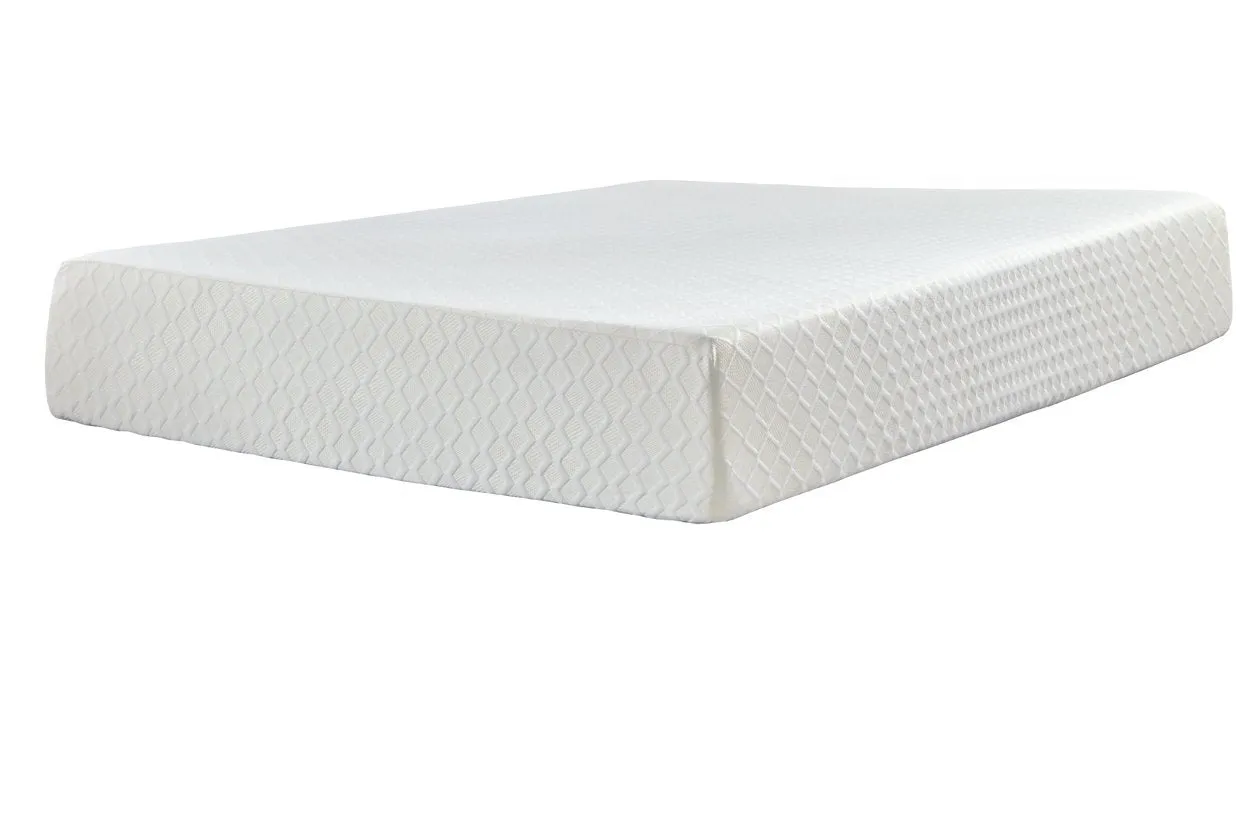 Chime 12 Inch Memory Foam White Full Mattress in a Box