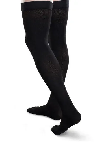 Core-Spun, 15-20 mmHg, Thigh High, Closed Toe