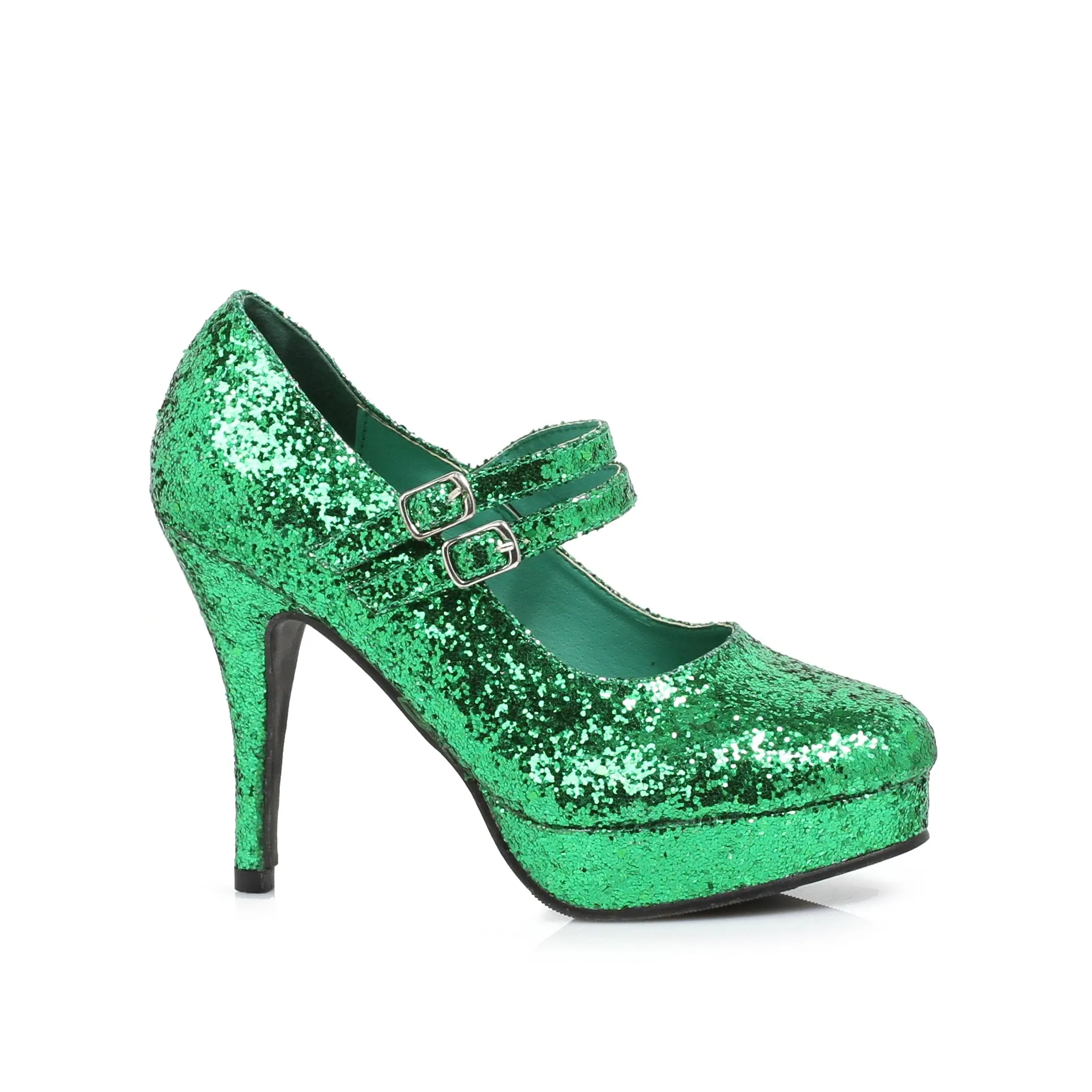 Double Strap Glitter Mary Jane