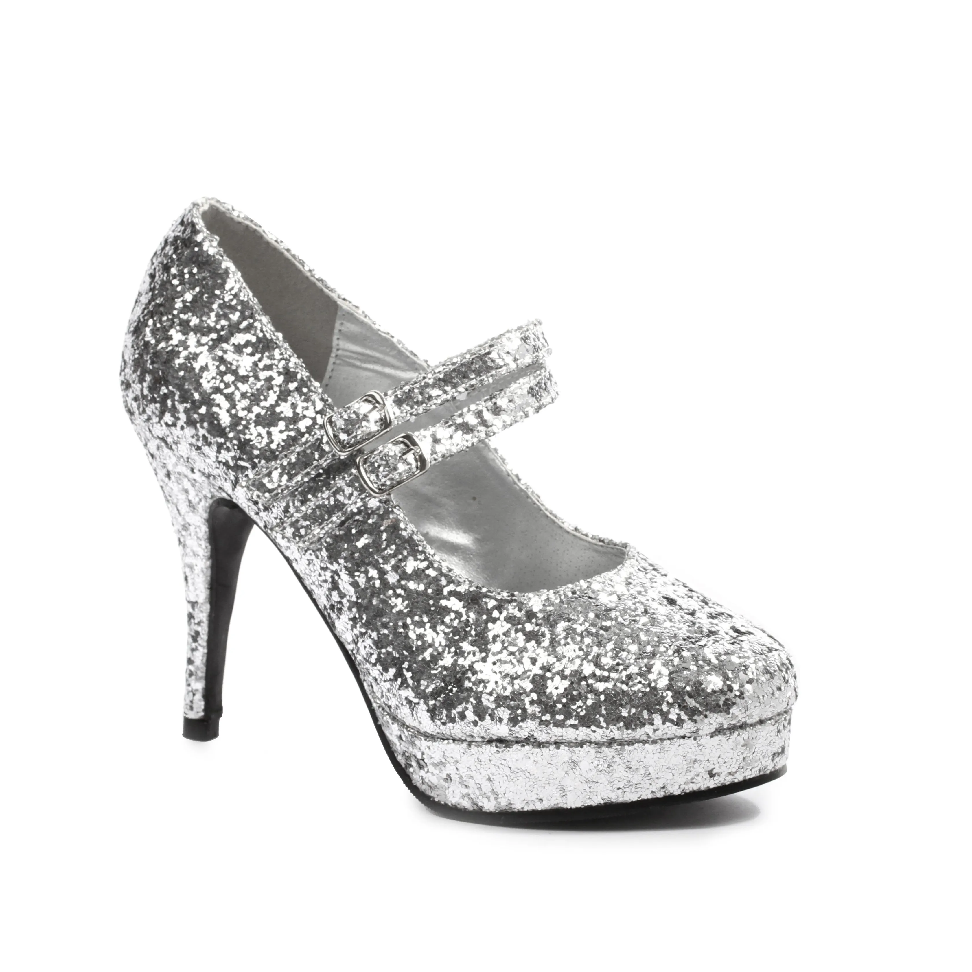 Double Strap Glitter Mary Jane