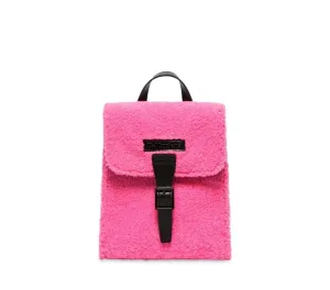Dr. Martens Mini Backpack - Clash Pink Lux Borg and Black Kiev