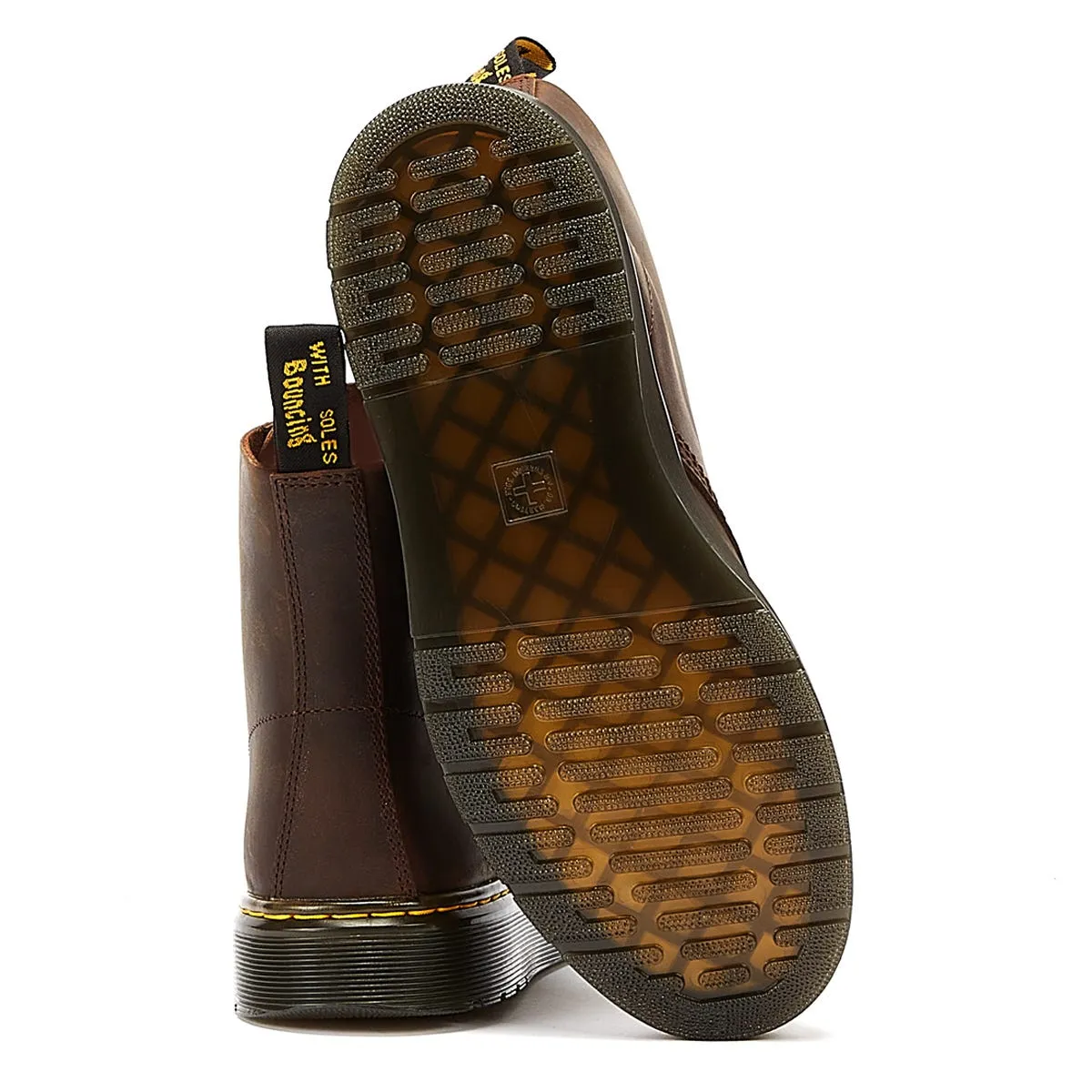 Dr. Martens Thurston Chukka Crazy Horse Dark Brown Boots
