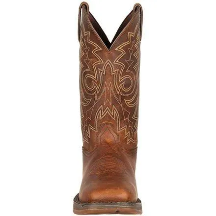 Durango Men's 12" Rebel Square Toe - Steel Safety Toe
