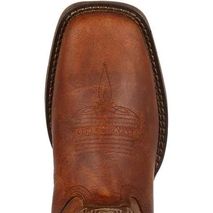 Durango Men's 12" Rebel Square Toe - Steel Safety Toe