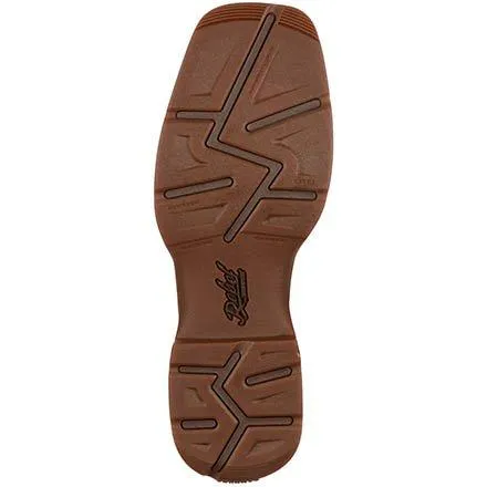 Durango Men's 12" Rebel Square Toe - Steel Safety Toe