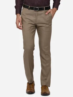 Fown Solid Slim Fit Formal Trouser | JB STUDIO