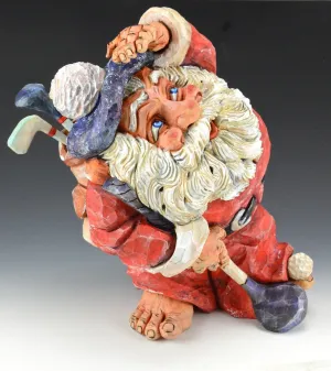 Golfing Santa by David Sabol - The Long Drive