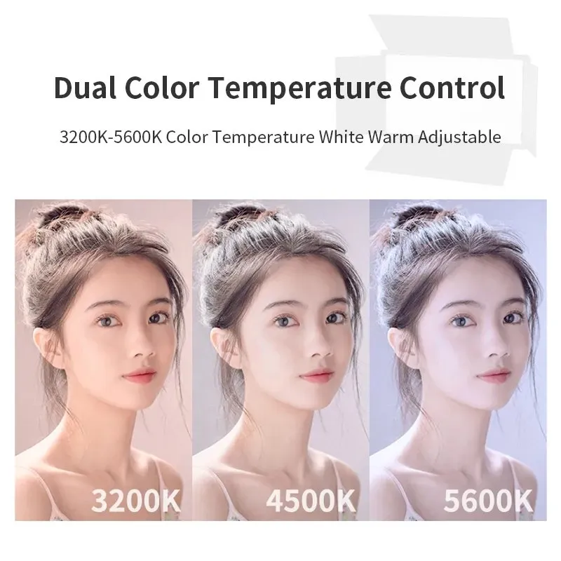 Hridz U800 RGB Video Light Dimmable Wireless LED Lights for Photo Studio Wedding