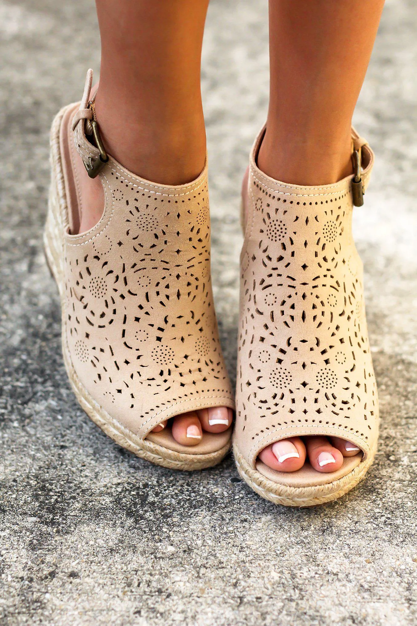 Jobyna Nude Wedges