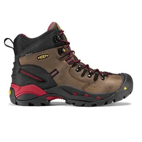 Keen Utility Pittsburgh 6" Steel Toe Work Boot (Men) - Bison