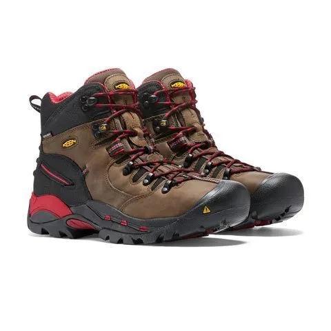 Keen Utility Pittsburgh 6" Steel Toe Work Boot (Men) - Bison