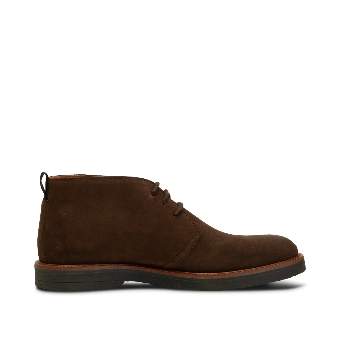 Kip chukka støvle ruskind  - BROWN
