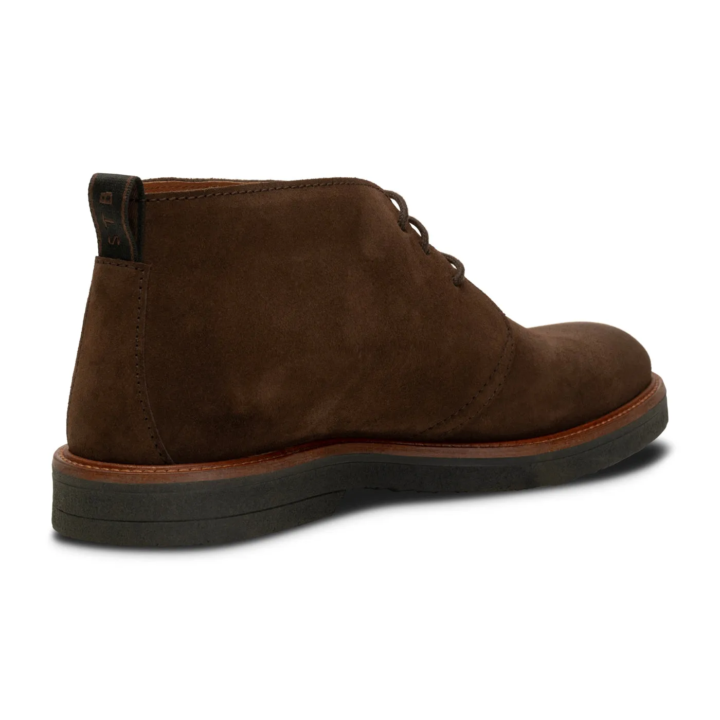 Kip chukka støvle ruskind  - BROWN