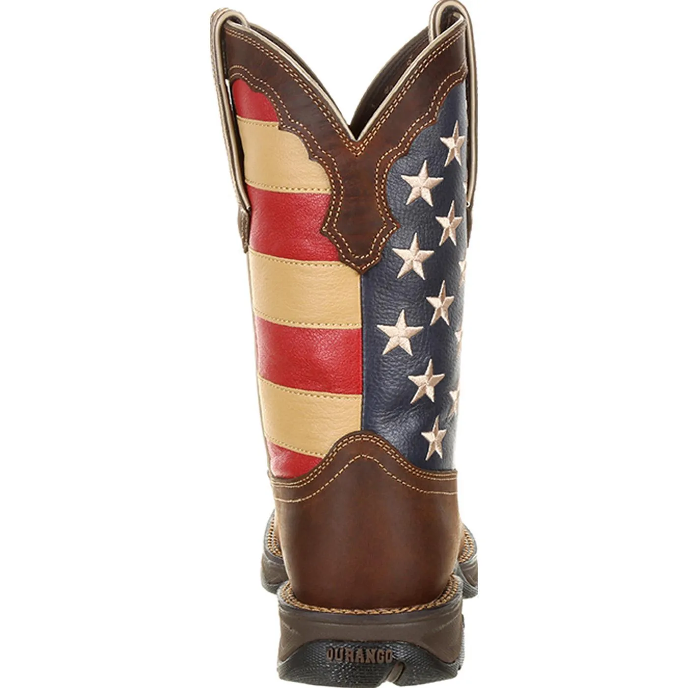 Lady Rebel Work™ by Durango® Steel Toe Patriotic Flag Work Boot
