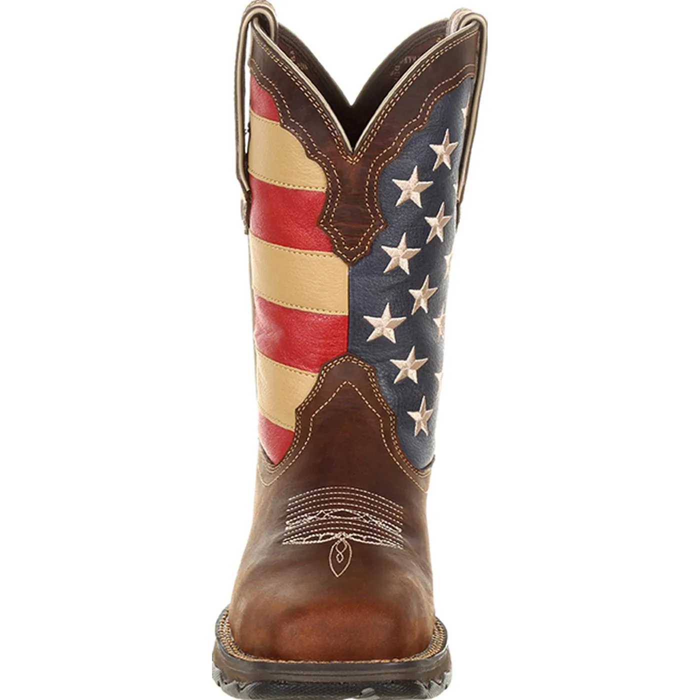 Lady Rebel Work™ by Durango® Steel Toe Patriotic Flag Work Boot