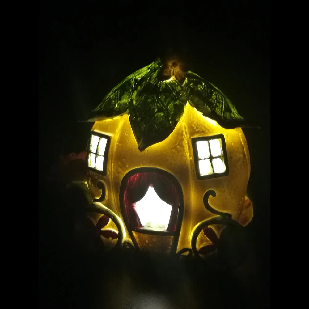 LED Carriage Fairy House light up