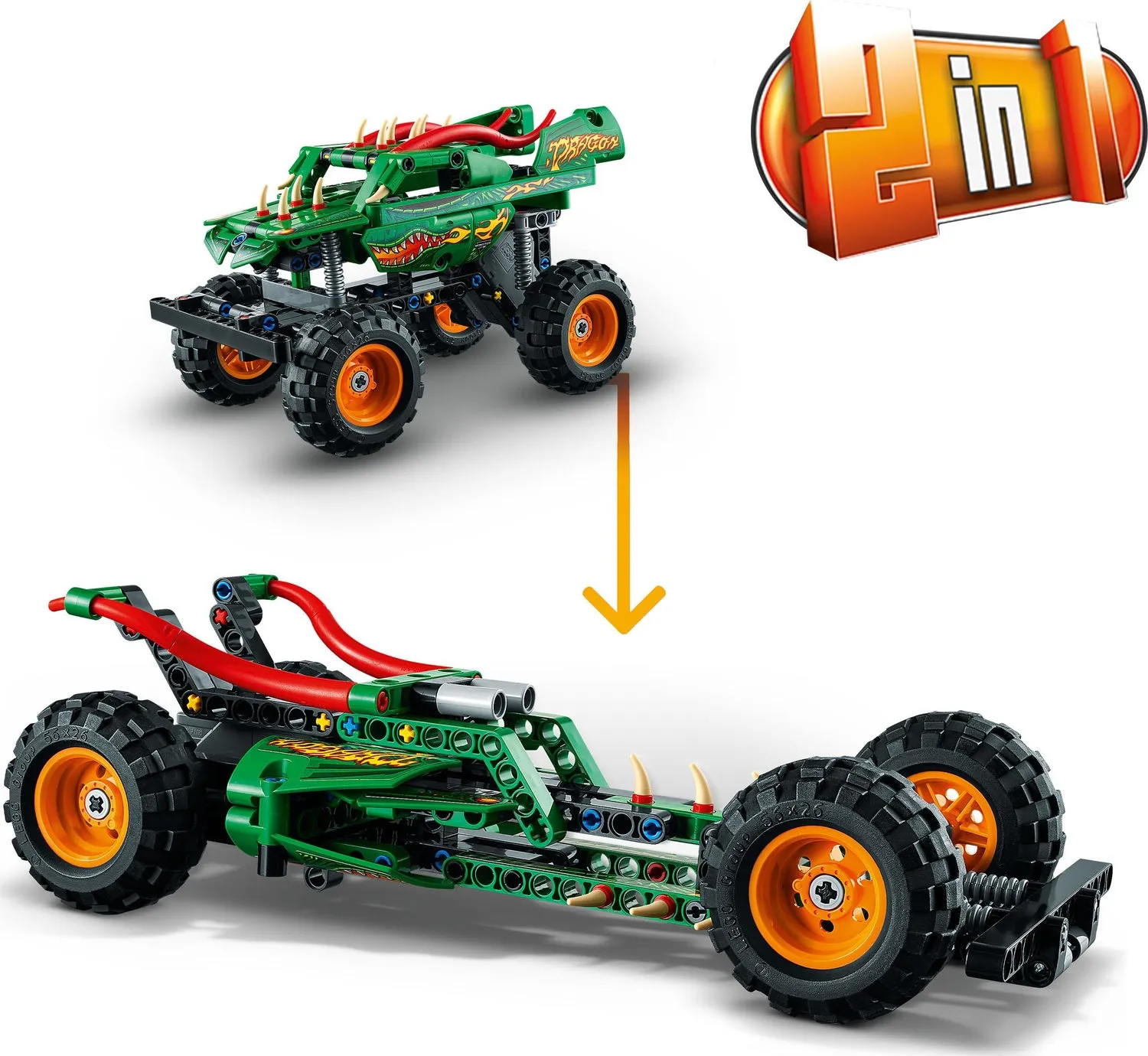 LEGO Technic: Monster Jam Dragon