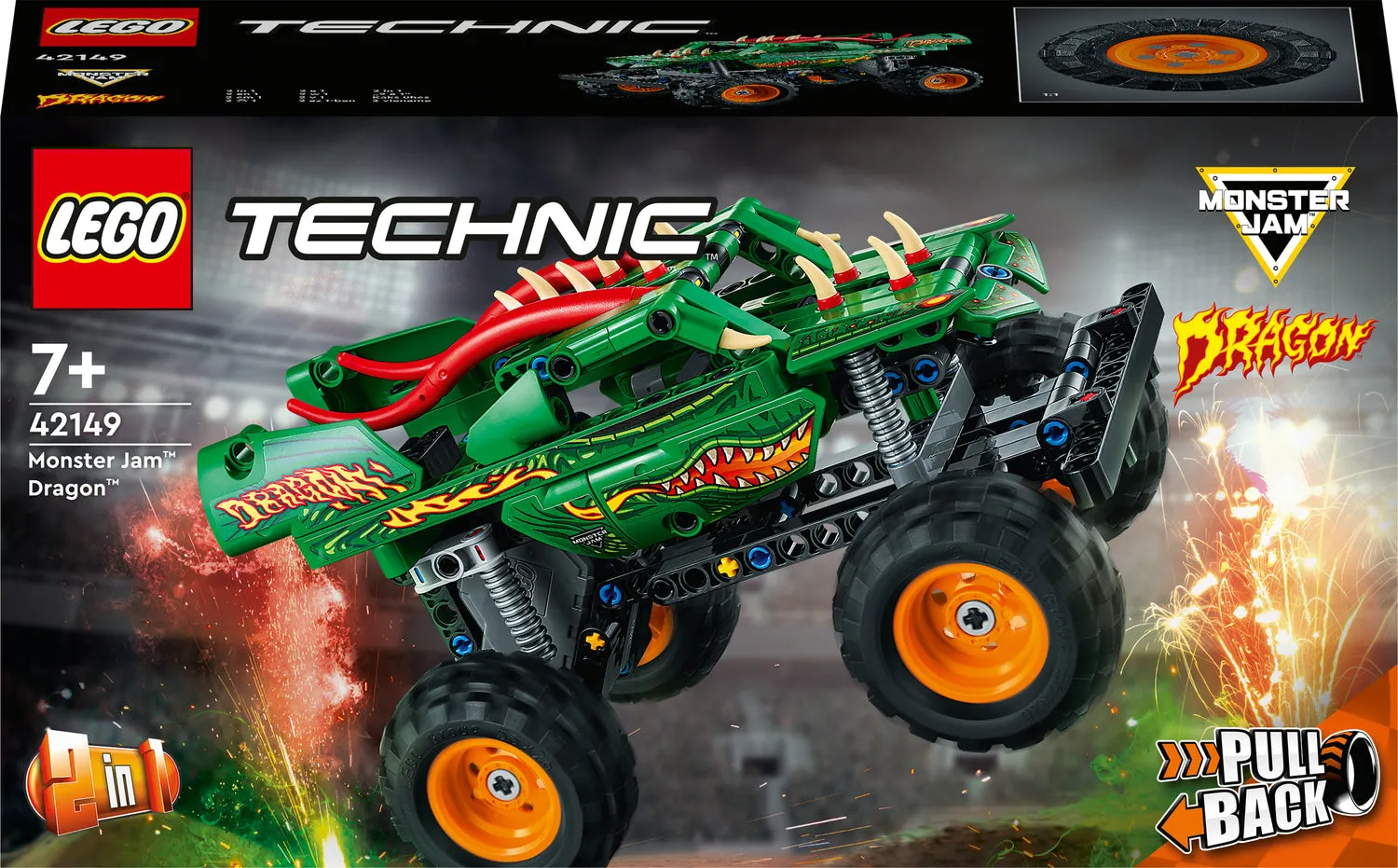 LEGO Technic: Monster Jam Dragon