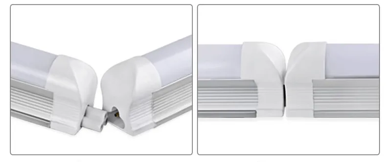 Linkable LED T8 4ft 72w 8,827 Lumen FROSTED LENS (NO RF) Quad-Row w/Mounting Hardware