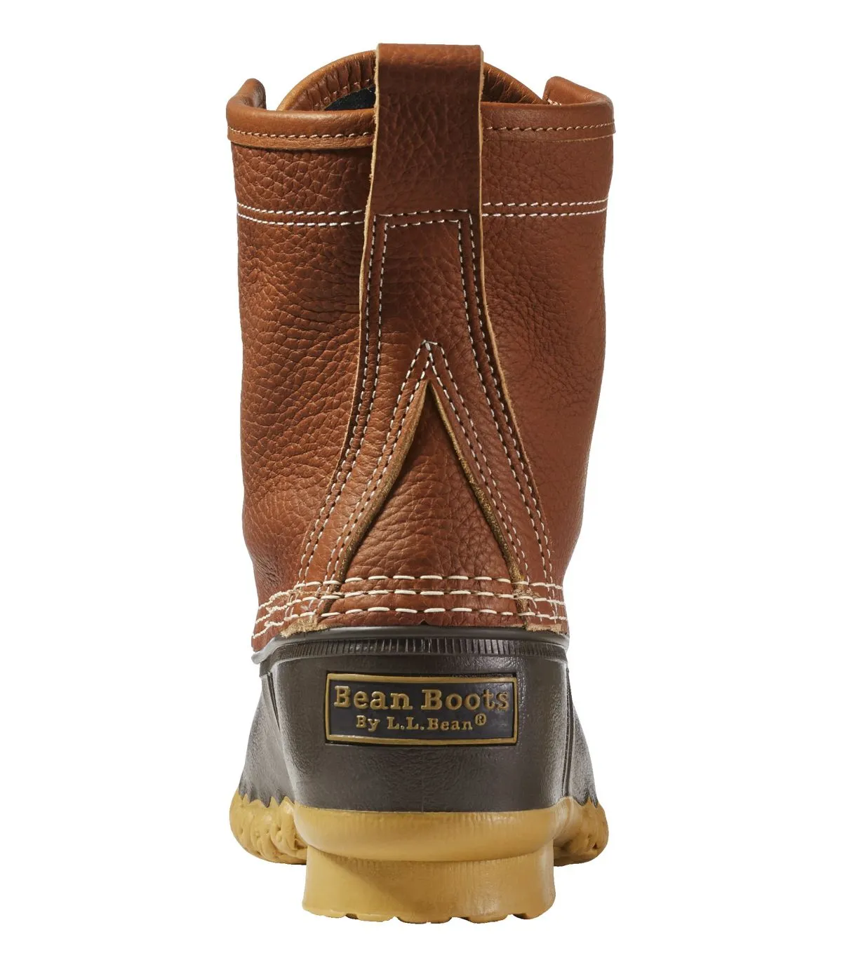 L.L. Bean Women's Bean Boots, 8" Insulated Flannel Leather