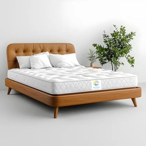 Memory Foam Mattress | Memory Ultra Bliss Mattress | Lifetime Replacement Warrenty | Doctor Recommend Mattress | (75x48x4 inches, Double)