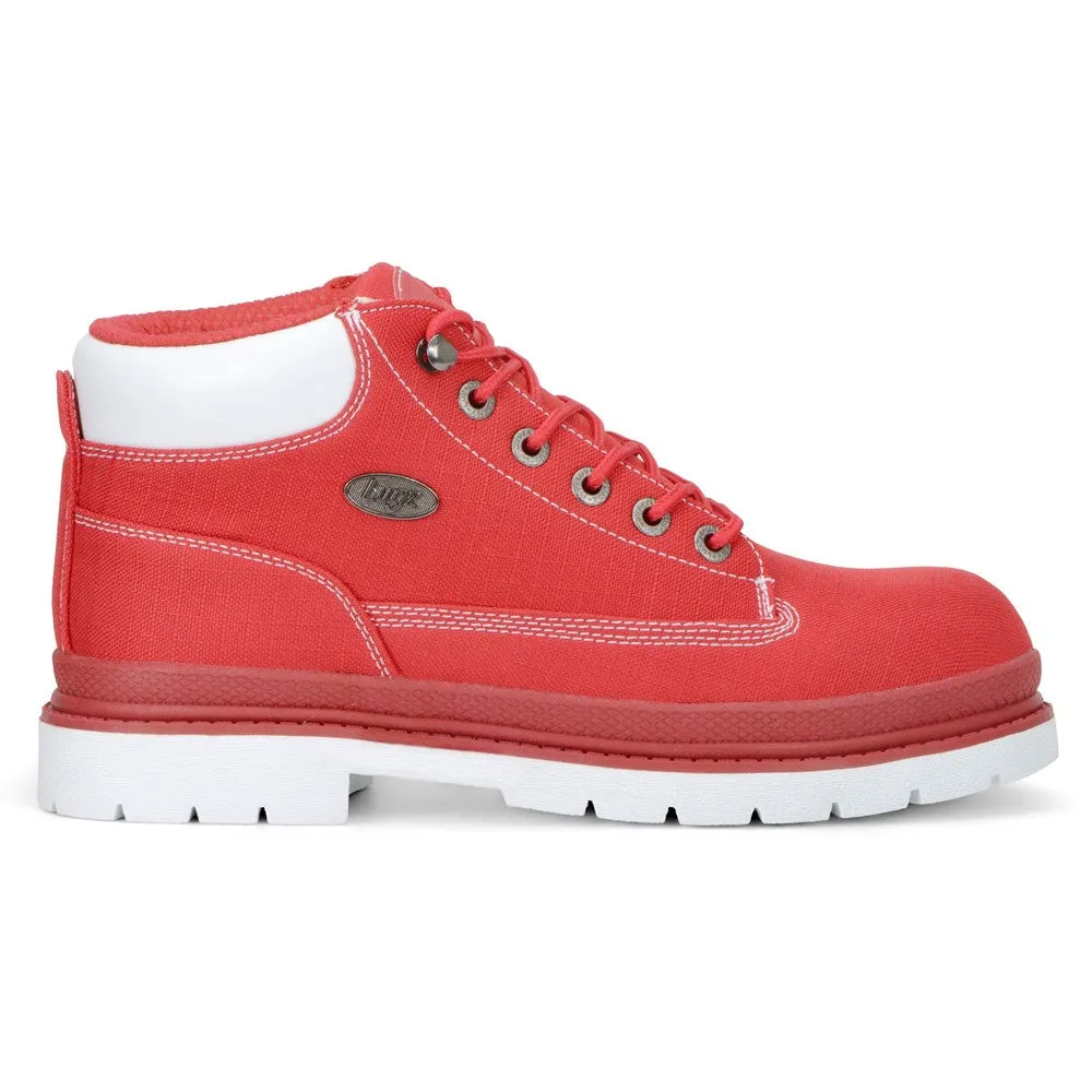 Men's Drifter Ripstop Chukka Lugz boots, red