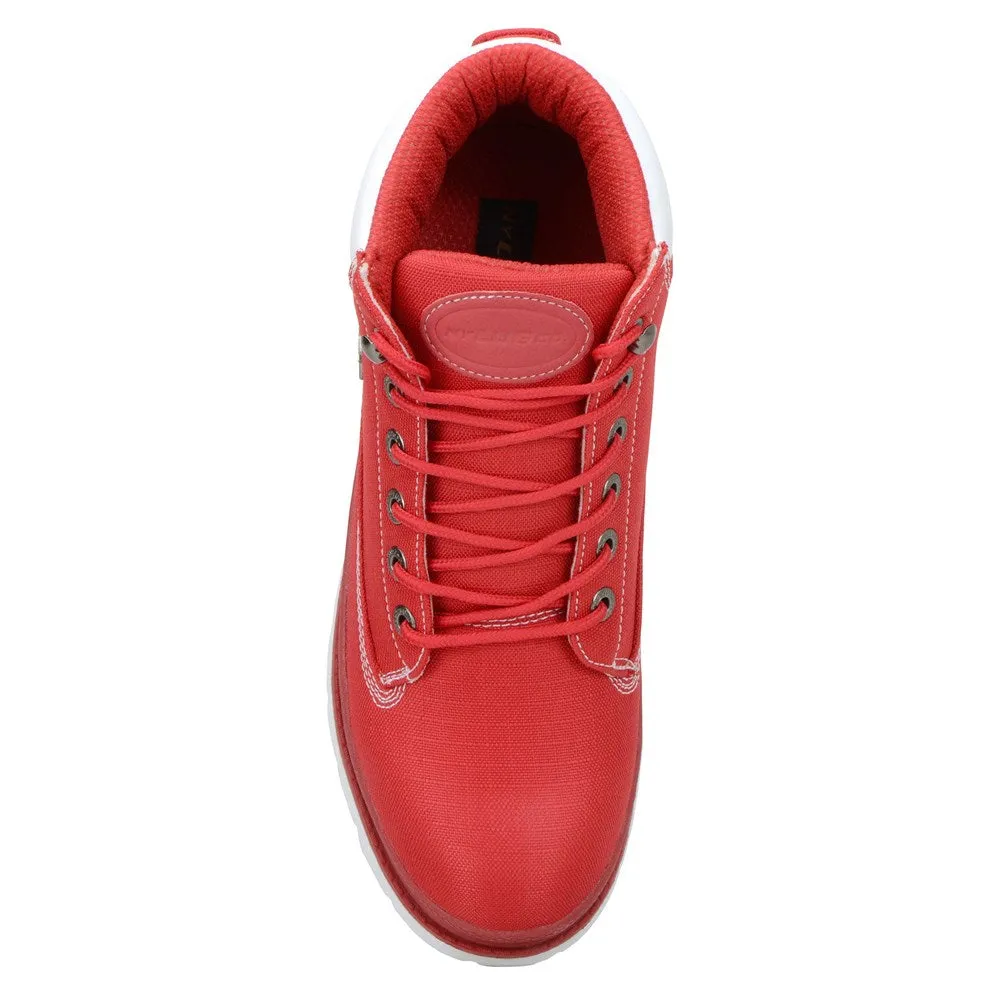 Men's Drifter Ripstop Chukka Lugz boots, red