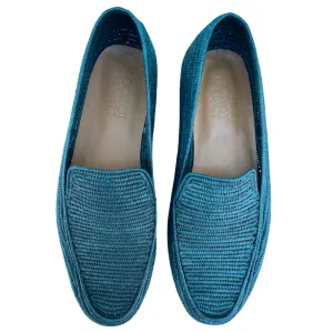 Men's Raffia Loafer in Forest