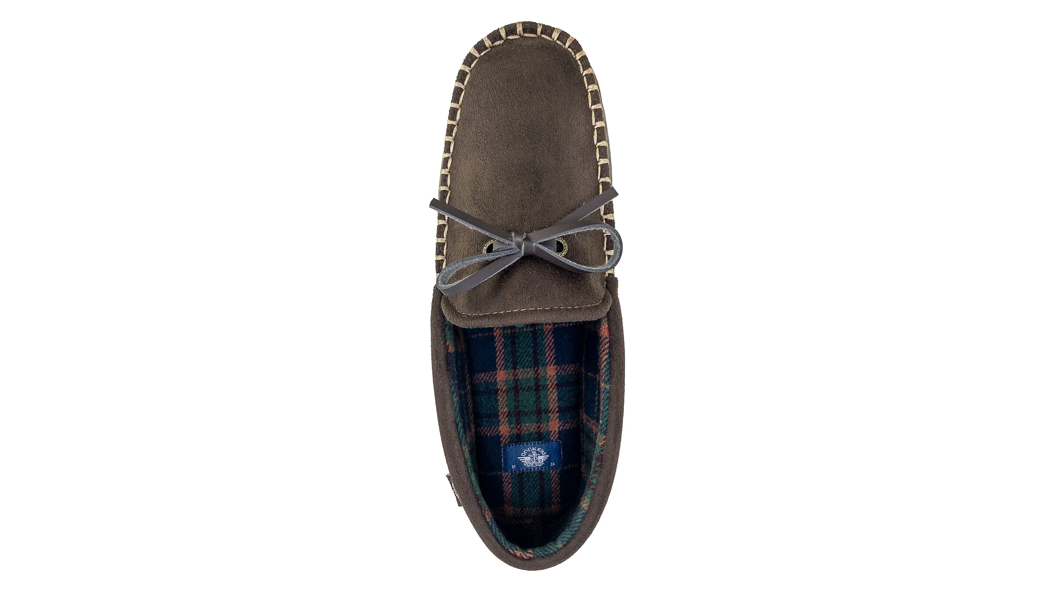 Microsuede Boater Moccasin Slippers