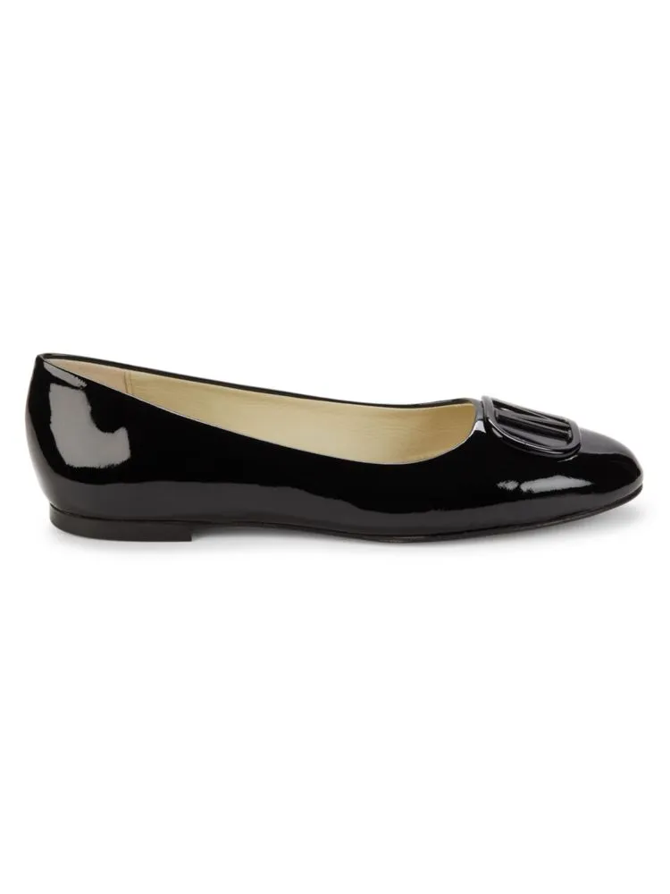 Mimi patent flats Bruno Magli, black