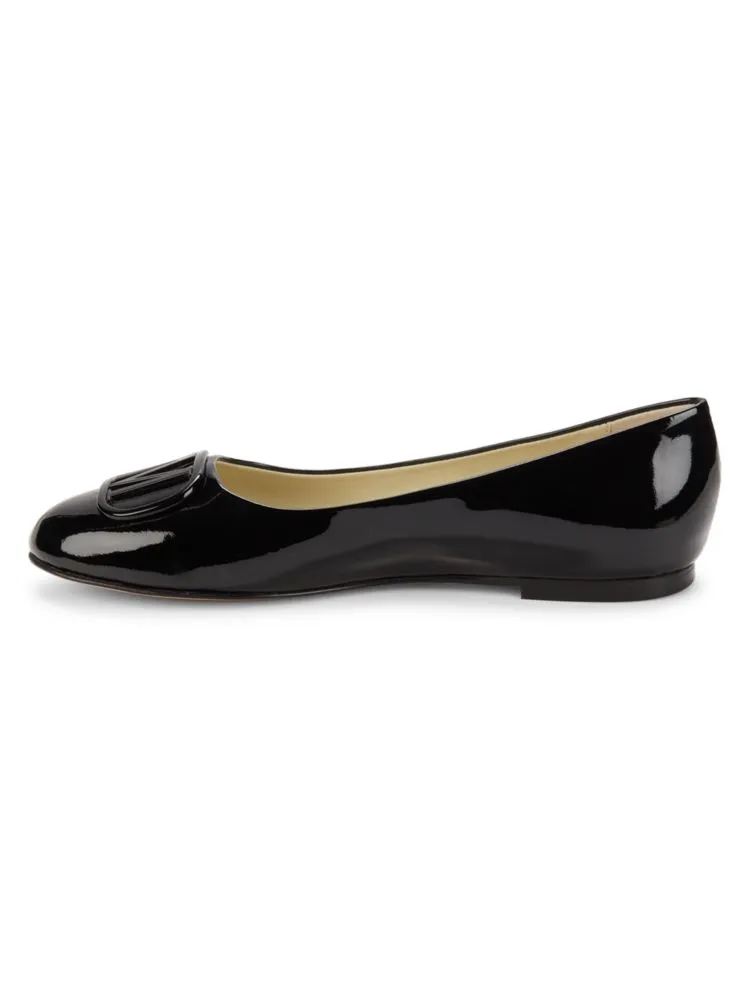 Mimi patent flats Bruno Magli, black