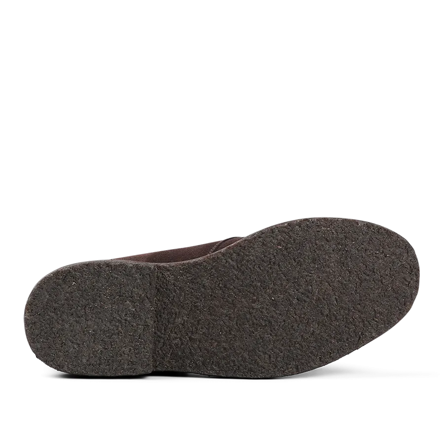 Mocha Reverse Suede Harry Chukka Boots