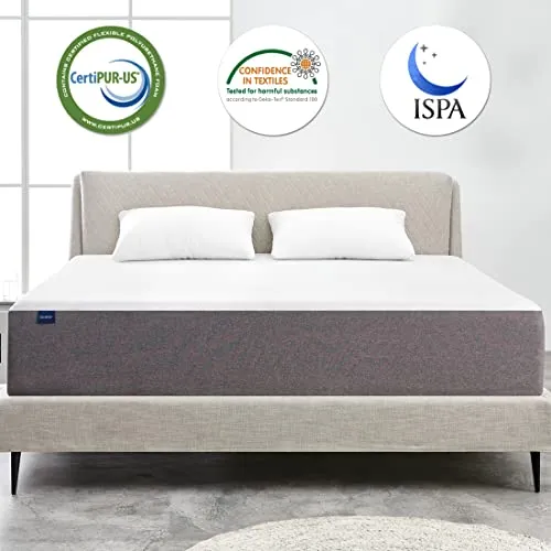 Molblly Queen Mattress 10 Inch Memory Foam Mattress in a Box, Fiberglass Free,Breathable Bed Comfortable Mattress for Cooler Sleep Supportive & Pressure Relief, Queen Size, 60" X 80" X 10"